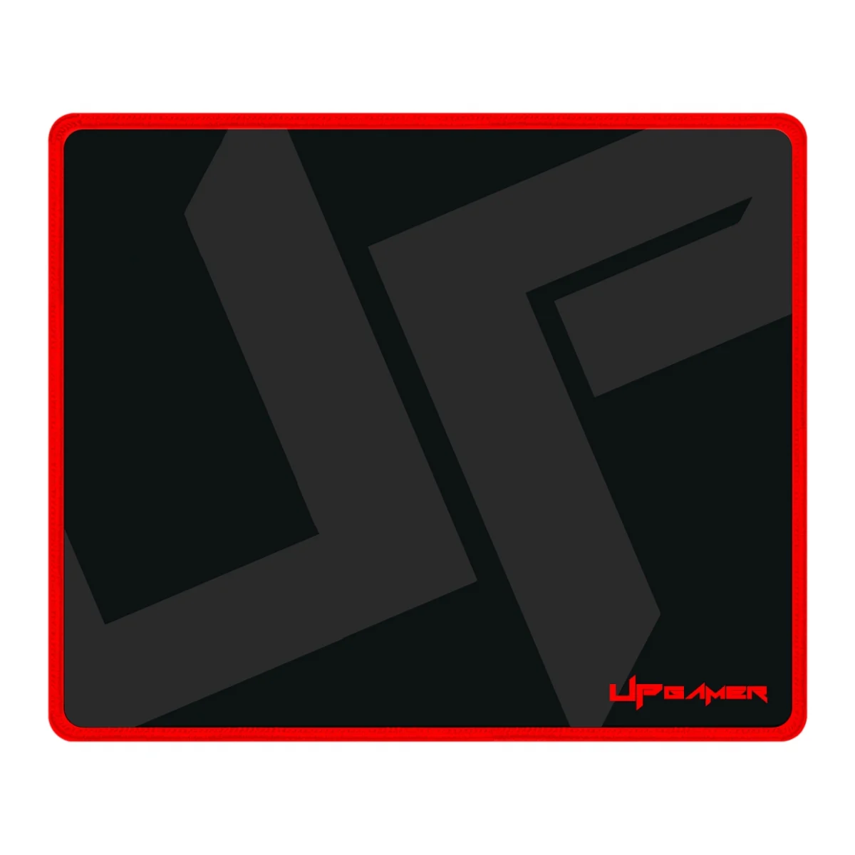 Mousepad UP Gamer Essential BLACK-RED-01 preto/vermelho