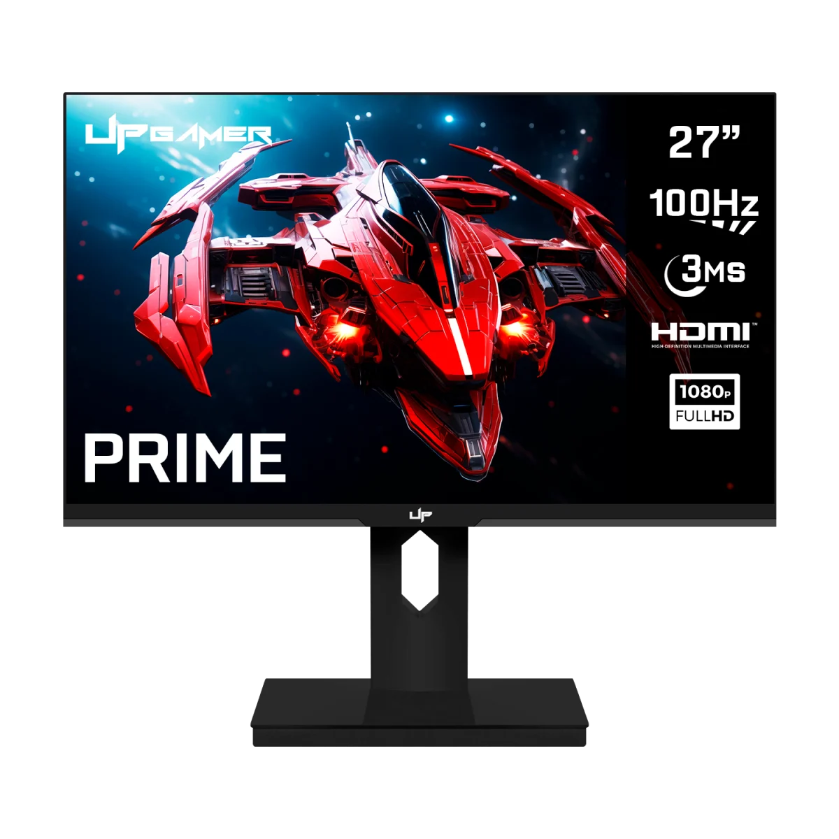Monitor UP Gamer Prime 27" Full HD 100Hz 3Ms HDMI VGA PM27VA100BK