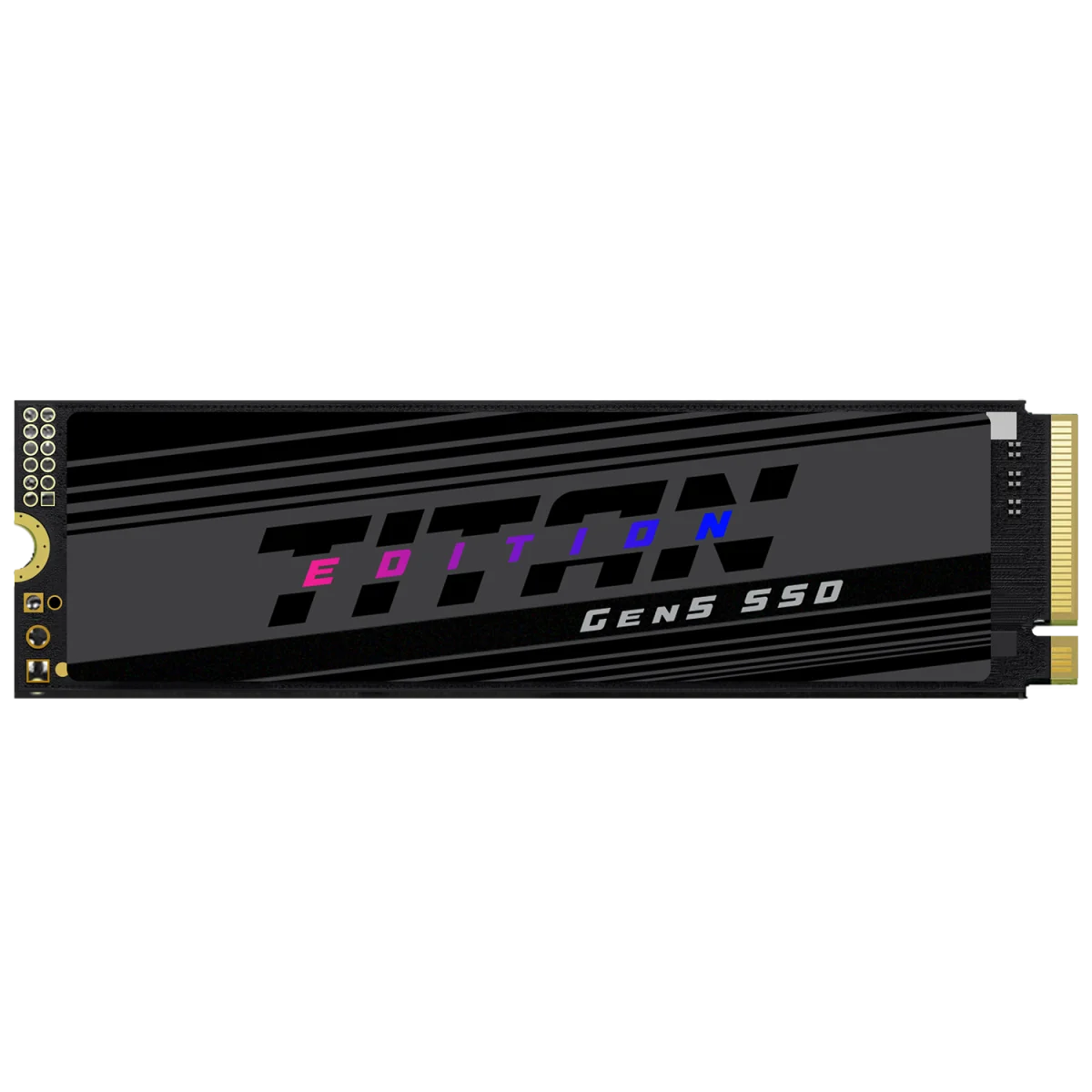 SSD UP Gamer Titan Edition Gen5 1TB M.2 NVMe Leitura até 14.000MB/s Gravação até 10.000MB/s