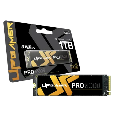SSD M.2 UP Gamer 1TB NVMe PRO 5000 até 5000MB/s Leitura / até 4200MB/s de gravação