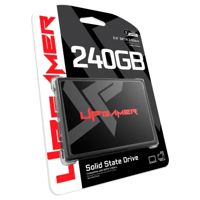 SSD UP Gamer 2.5″ UP500 240GB SATA 3 Leitura até 500MB/s Gravação até 450MB/s