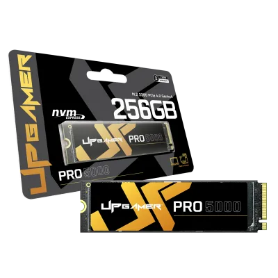 SSD M.2 UP Gamer 256GB NVMe PRO 5000 até 5000MB/s Leitura / até 4200MB/s de gravação