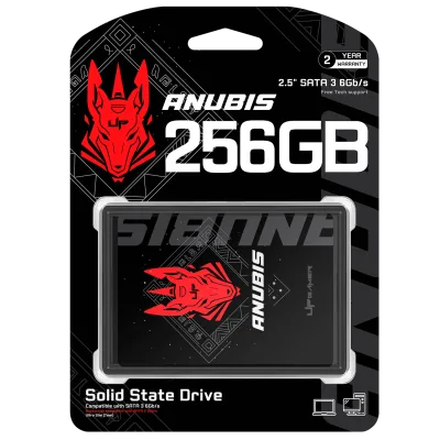 SSD UP Gamer Anubis UP500 256GB 2.5" SATA 3 Leitura até 550MB/s Gravação até 500MB/s