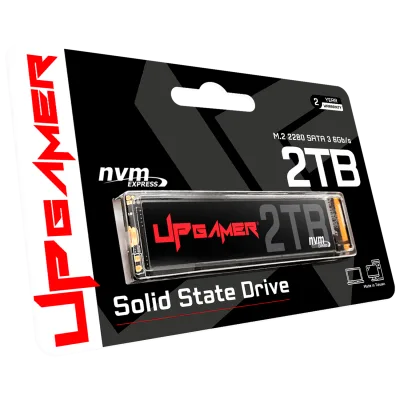 SSD UP Gamer UP2000 Gen3 2TB M.2 NVMe Até 3300MB/s de Leitura, Até 2700MB/s de Gravação