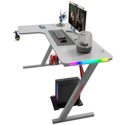 Mesa Gamer UPGP201WT 1,60m Branco