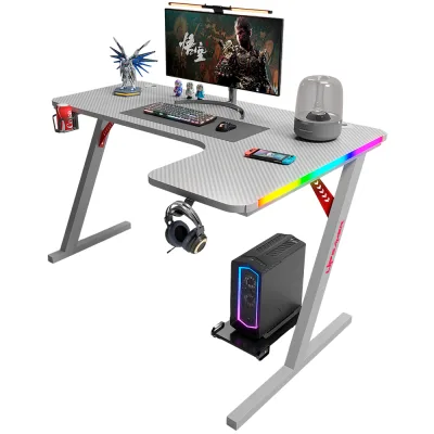 Mesa Gamer UPGP201WT 1,60m Branco