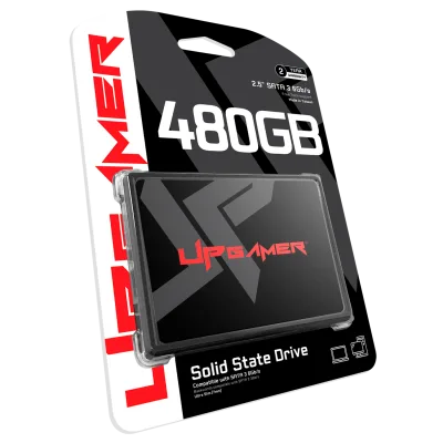 SSD UP Gamer 2.5" UP500 480GB SATA 3 Leitura até 500MB/s Gravação até 450MB/s