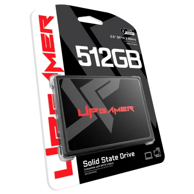 SSD UP Gamer 2.5" UP500 512GB SATA 3 Leitura até 500MB/s Gravação até 450MB/s