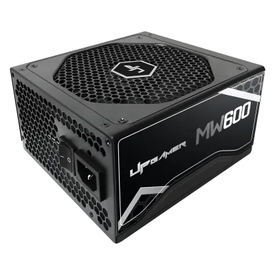 Fonte UP Gamer MW600 600W 80 Plus Bronze PFC Ativo c/Cabo Black