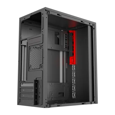 Gabinete UP Gamer PRIME Mini-ATX Black