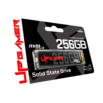SSD UP Gamer UP2000 Gen3 256GB M.2 NVMe  Até 2000MB/s de Leitura, até 1000MB/s de Gravação