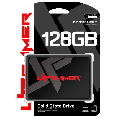 SSD UP Gamer 2.5″ UP500 128GB SATA 3 Leitura até 500MB/s Gravação até 450MB/s