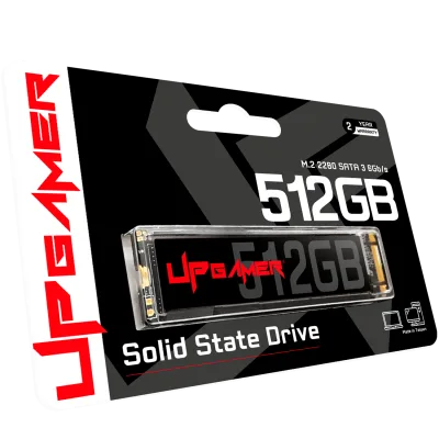 SSD M.2 512GB UP GAMER UP550 até 5000 MB/s leitura  500 MB/s gravação
